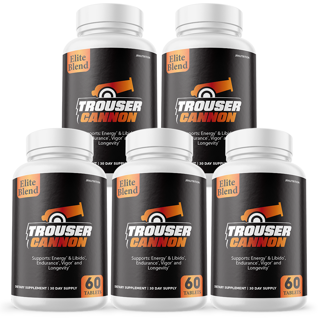 Trouser Cannon Advanced Male Health to Boost Libido and Endurance - 5 Bottles